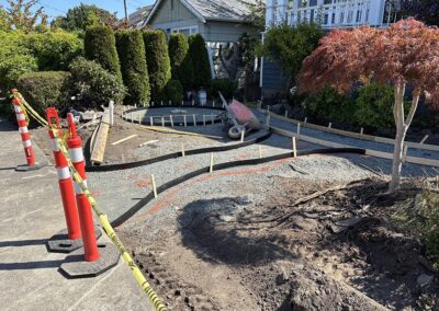redefining the front garden space